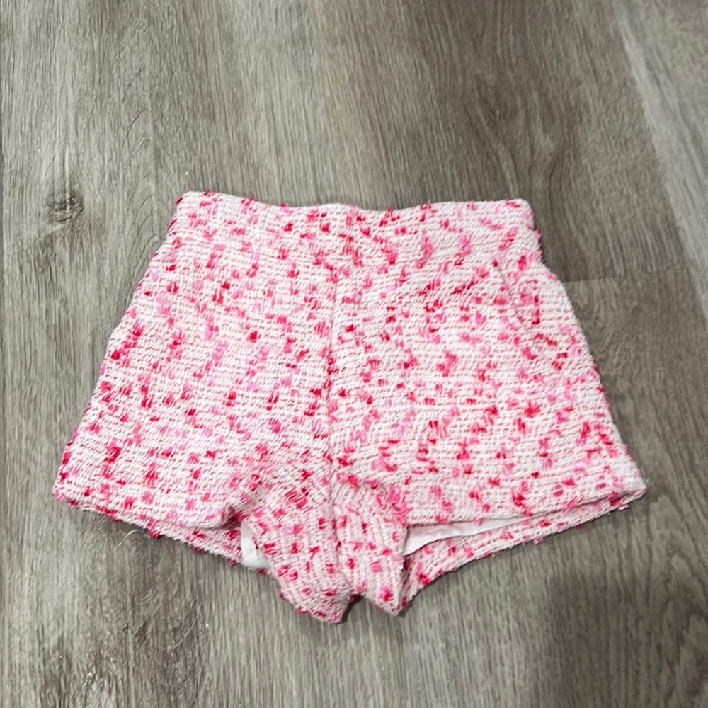 Janie & Jack Boucle Shorts 3-6 months